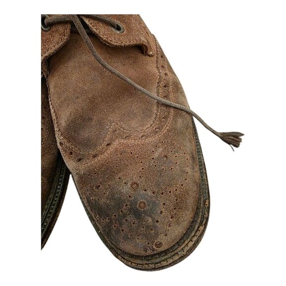 BILLY REID Oiled Suede Wingtip Brogue Boots -‎ Size 8 1/2 main image 7